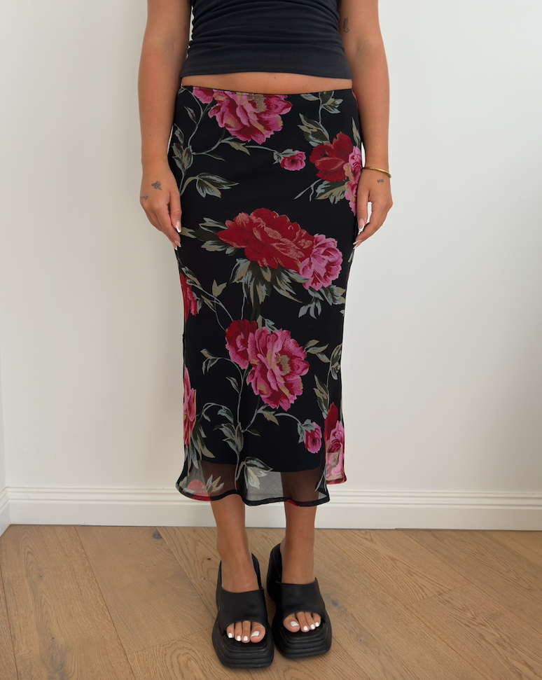 Italian Floral Midi