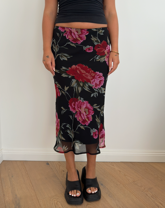 Italian Floral Midi