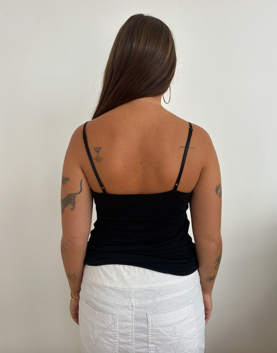 Black Sparkle Cami